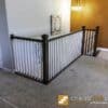 Staircase with 5060 S4S wood baluster, 1-1/4 in square 36-42 in tall