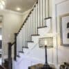Staircase with 5060 S4S wood baluster, 1-1/4 in square 36-42 in tall