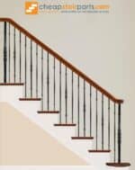 Oil Rubbed Bronze - 18.2.2-T Plain Fluted Iron Baluster Monte Carlo - Image 3