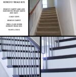 48-60" RetroFit Return Tread Kit with Riser - Red Oak - Image 3