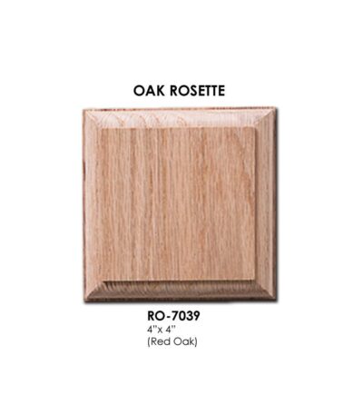 Enhance Your Staircase with Decorative Wood Rosettes