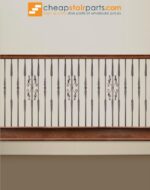 16.1.17 Single Feather Baluster - 44" Satin Black - Image 4