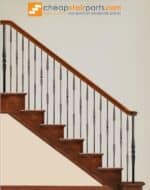 16.1.18 Double Feather Iron Baluster - Satin Black - Image 3