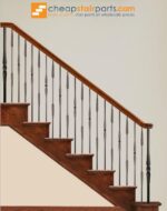 16.1.17 Single Feather Baluster - 44" Satin Black - Image 3