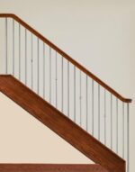 17.1.2 Plain Round Stainless Steel Solid Newel Post - Image 3