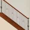16.1.2 double twist solid iron baluster