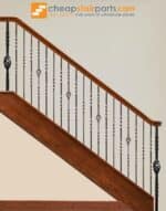 16.1.2 Double Twist Solid Iron Baluster - Image 5