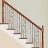 16.1.21 long single twist solid iron baluster