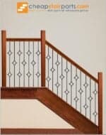 16.6.8 Single Diamond Aalto Baluster - 44" H. x 1/2" Sq. - Image 5