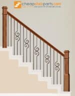 2.10.1 Double Spiral Iron Baluster Versatile - Image 4