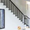 16.6.1 double bar Aalto baluster, 44 in tall x 1/2 in square