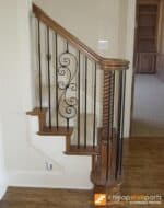 16.1.25 Large Spiral Scroll Iron Baluster Versatile - Image 5