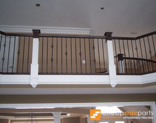 16.1.4-T Double Basket Hollow Iron Baluster - Image 7