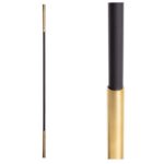SoHo - Brass Base on Satin Black Baluster - Image 3