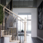 3540 - 3.5" x 48" Wooden Newel Post - Post to Post - Röhe - Image 6