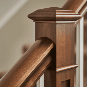 Can I just screw handrail to newel post?